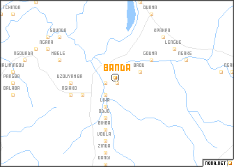 map of Banda