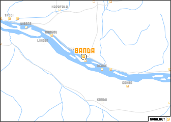 map of Banda