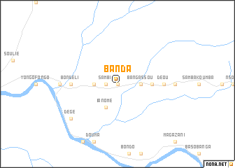 map of Banda