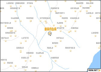 map of Banda