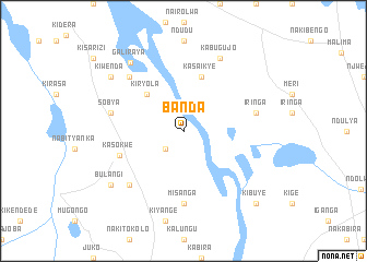 map of Banda