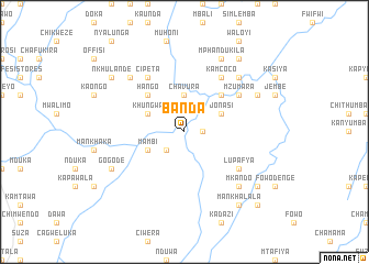 map of Banda