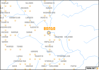 map of Banda