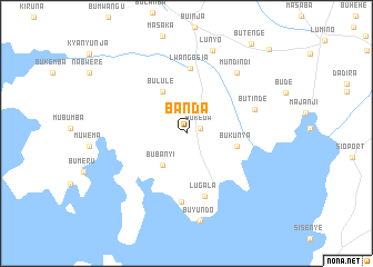 map of Banda