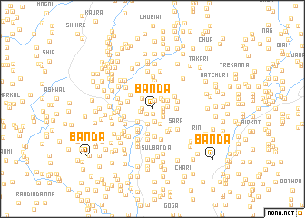 map of Banda