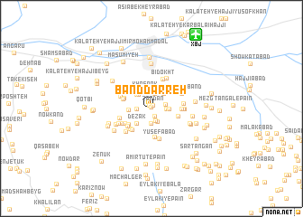 map of Band Darreh