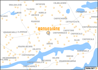 map of Bande Diane