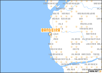 map of Bandeira