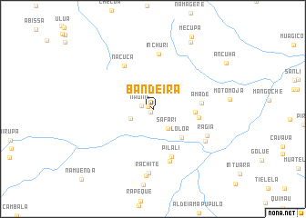 map of Bandeira