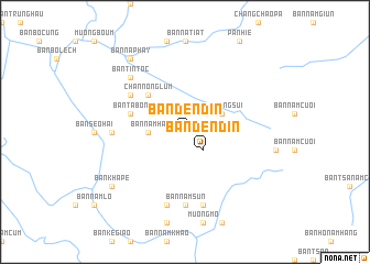 map of Bản Ðen Ðin