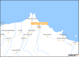 map of Bandengan