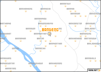 map of Ban Dèng