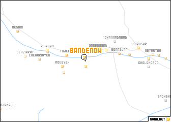 map of Band-e Now