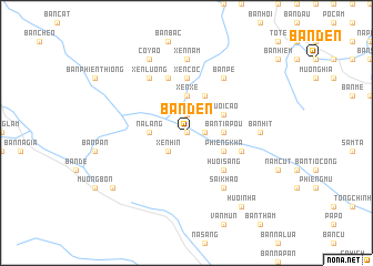 map of Bản Den