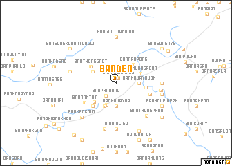 map of Ban Den