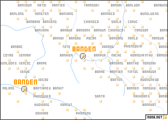 map of Bản Ðen