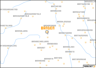 map of Ban Den
