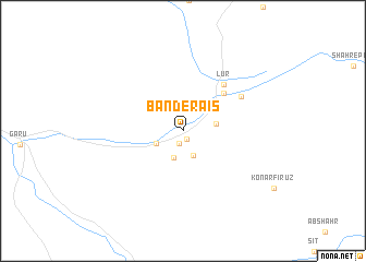 map of Band-e Ra\