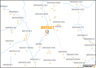 map of Ban Dèt