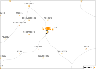 map of Bande