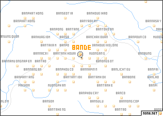 map of Bản Dé