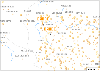 map of Bande