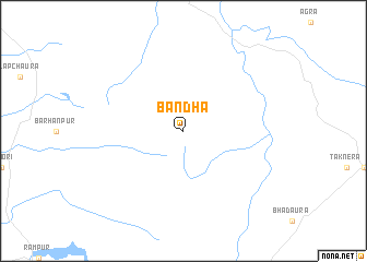 map of Bandha