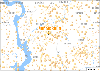map of Bāndi Akhun