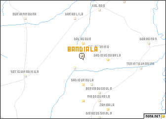 map of Bandiala