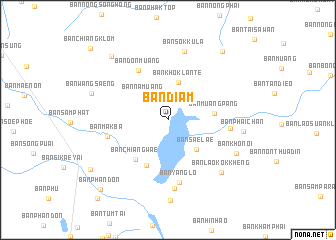 map of Ban Diam