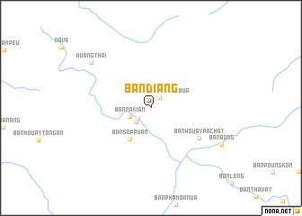 map of Ban Diang