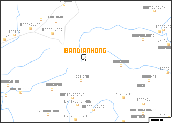 map of Ban Dianhong