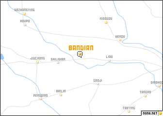 map of Bandian