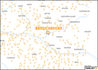 map of Bāndi Chakkān