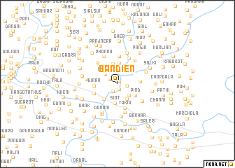 map of Bāndien