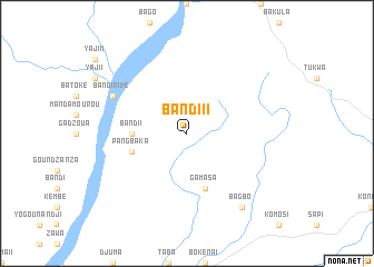 map of Bandi II