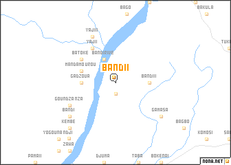 map of Bandi I