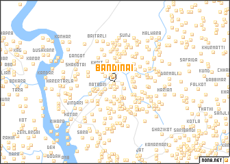 map of Bāndi Naī