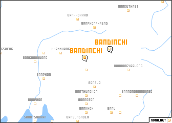 map of Ban Din Chi