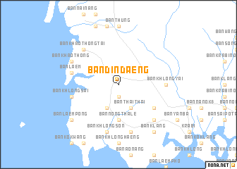 map of Ban Din Daeng