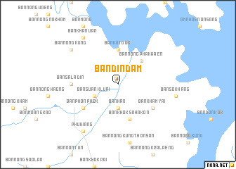 map of Ban Din Dam