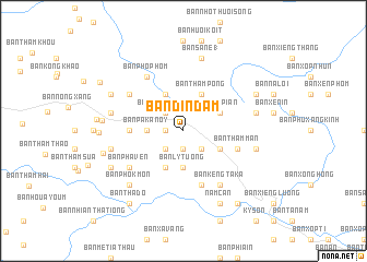 map of Ban Dindam