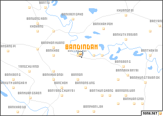 map of Ban Din Dam