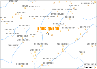 map of Ban Dindèng
