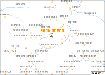 map of Ban Dindeng