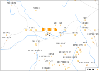 map of Ban Ding