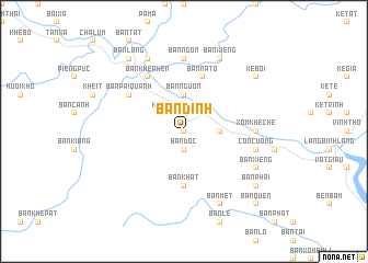 map of Bản Ðình