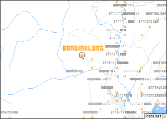 map of Ban Din Klong