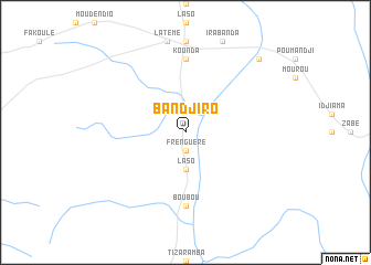 map of Bandjiro