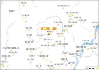 map of Bandjou